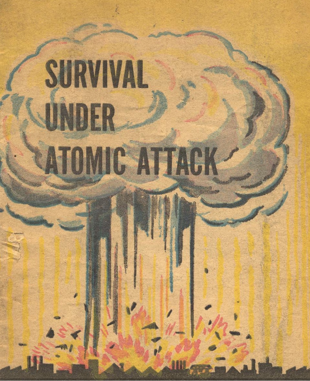 The adult-orientated “Survival Under Atomic Attack” 